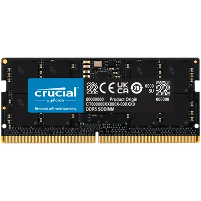 Crucial 32GB DDR5-5600 SODIMM CL46 (16Gbit) Tray