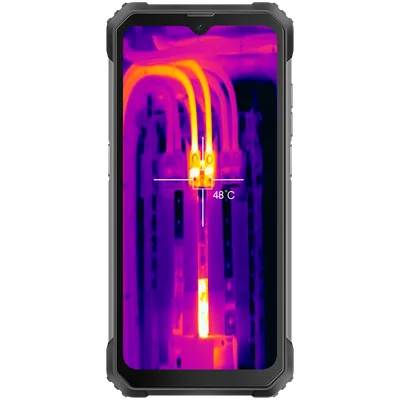 Blackview Rugged BL8800 Dual 5G Pro 6.58" FHD+IPS 1080x2408 8GB/128GB, MT6833V Octa-core 2.2GHz, 16MP Front/5MP+50MP Back Camera FLIR thermal camera Battery 8380mAh Type-C Android 11 Fingerprint Dual SIM SD card slot NFC NO Charger MIL-STD-810H Black