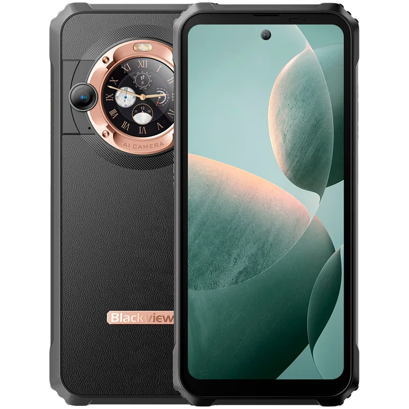 Blackview BL9000 5G 6.78" Corning 7th FHD+IPS 1080x2460 120Hz, 12GB/512GB, MT6891Z Octa-core 2.6GHz, 50MP Front/13MP+50MP Back Camera, NFS, Harman Audio EFX, Glove mode, Battery 8800mAh, Type-C, Android 13, Dual SIM, SD card slot, Splendid Gold