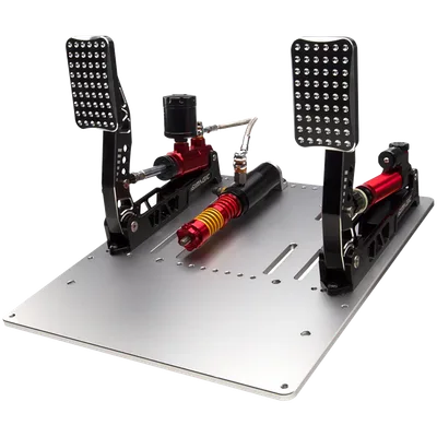 SIMAGIC Hydraulic 2‑Pedal Set with 200 kg Load Cell, S312