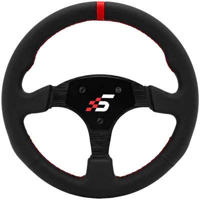 SIMAGIC Round Steering Wheel 330 mm, without HUB, leather