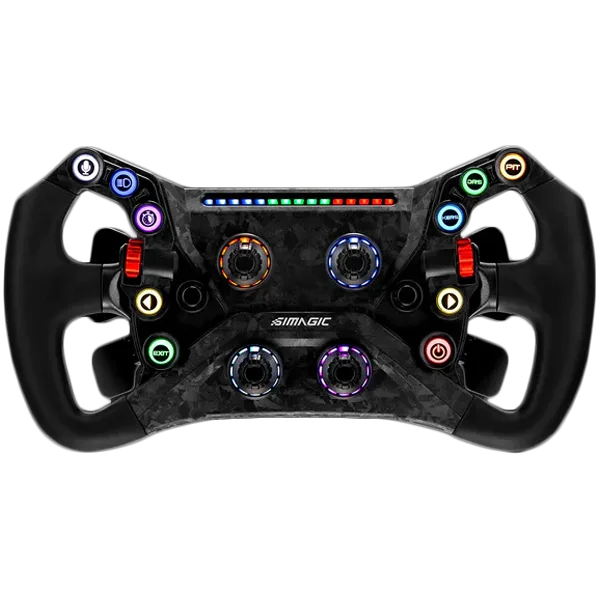SIMAGIC GT NEO 300 mm Steering Wheel, QR50, Shifters + Dual Clutch, S214