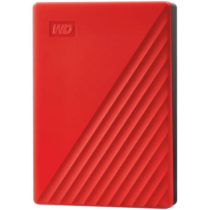 HDD External WD My Passport (4TB, USB 3.2) Red