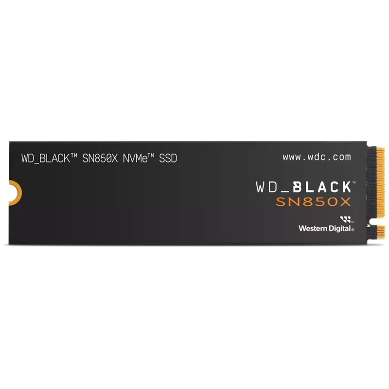 SSD POWERED BY SANDISK  Black SN850X HeatSink 4TB M.2 2280 PCIe Gen4 x4 NVMe, Read/Write: 7300/6600 MBps, IOPS 1200K/1100K, TBW: 2400