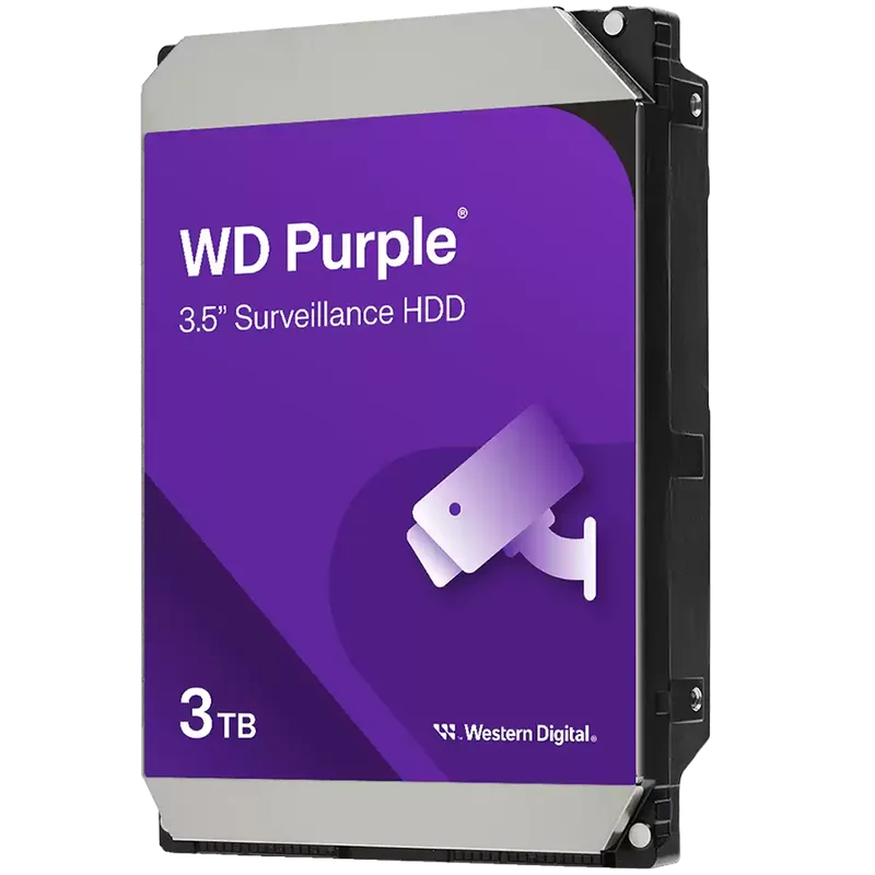 HDD AV WD Purple (3.5'', 3TB, 128MB, 5400 RPM, SATA 6 Gb/s)