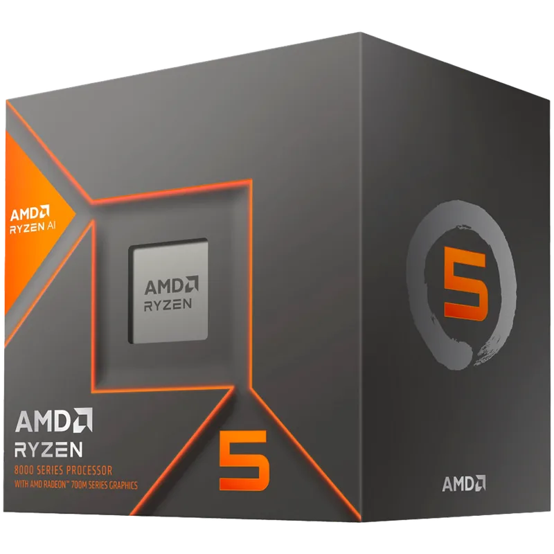 CPU|AMD|Desktop|Ryzen 5|8600G|Phoenix|4300 MHz|Cores 6|16MB|Socket SAM5|65 Watts|GPU Radeon|BOX|100-100001237BOX