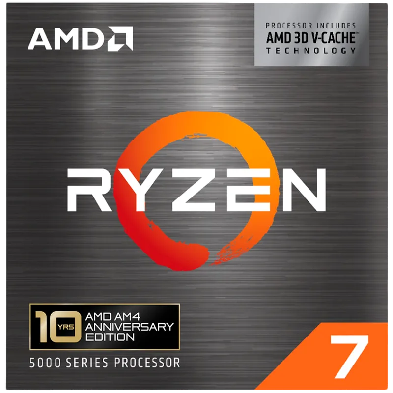 AMD CPU Desktop Ryzen 7 8C/16T 5800X3D (4.5GHz,100MB,105W,AM4) Box