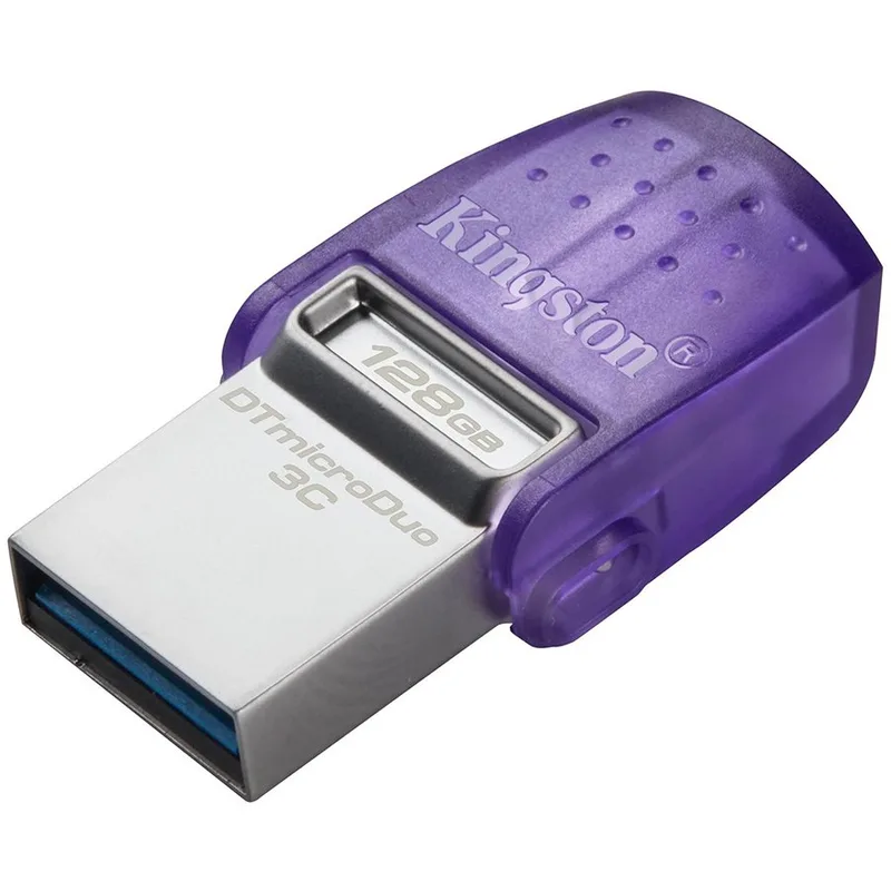 MEMORY DRIVE FLASH USB3.2/128GB DTDUO3CG3/128GB KINGSTON