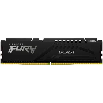Kingston 16GB 6400MT/s DDR5 CL32 DIMM FURY Beast Black EXPO