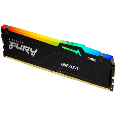 Kingston 16GB 6800MT/s DDR5 CL34 DIMM FURY Beast RGB EXPO