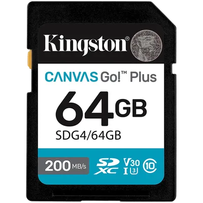 MEMORY SDXC 64GB UHS-I/SDG4/64GB KINGSTON