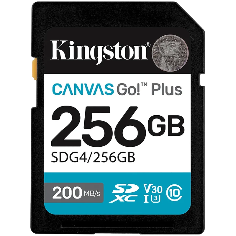 MEMORY SDXC 256GB UHS-I/SDG4/256GB KINGSTON