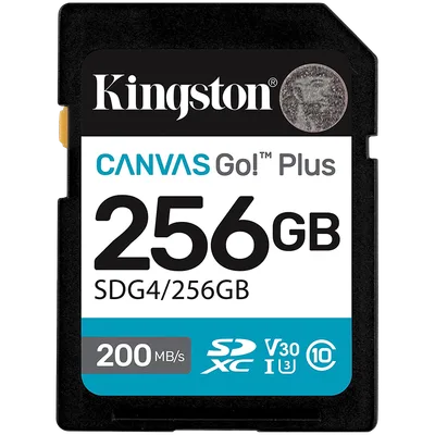 MEMORY SDXC 256GB UHS-I/SDG4/256GB KINGSTON