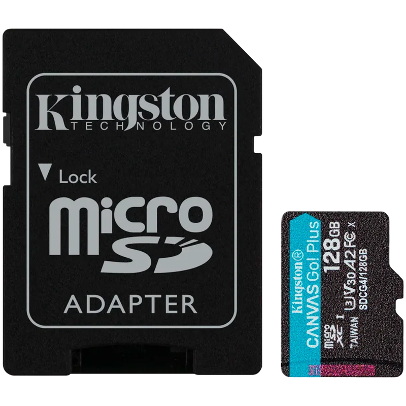 MEMORY MICRO SDXC 128GB UHS-I/W/A SDCG4/128GB KINGSTON