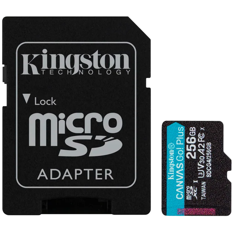 MEMORY MICRO SDXC 256GB UHS-I/SDCG4/256GB KINGSTON