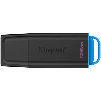 KINGSTON 128GB Portable USB 3.2 Gen 1 DataTraveler Exodia Black/Blue