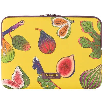TUCANO SLEEVE SCHIZZO MacBook Air 15/ Laptop 13/ Laptop 14, FLORA FICHI ACID GREEN