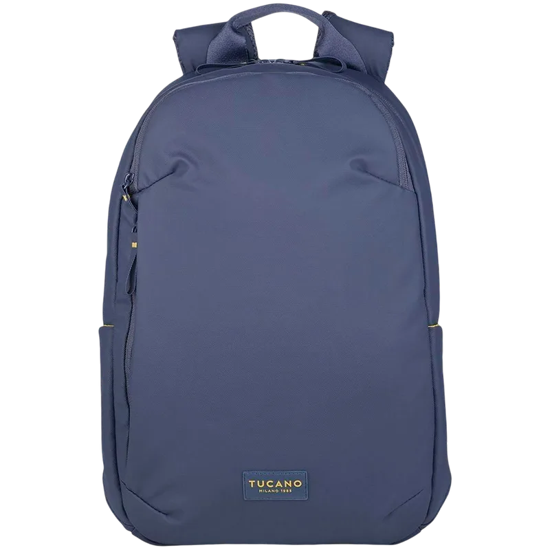 The Laser backpack for 15.6'' laptops and 16'' MacBooks, made from water-resistant resin-coated fabric obtained from recycled plastic, features a compact design and excellent pocket organization.