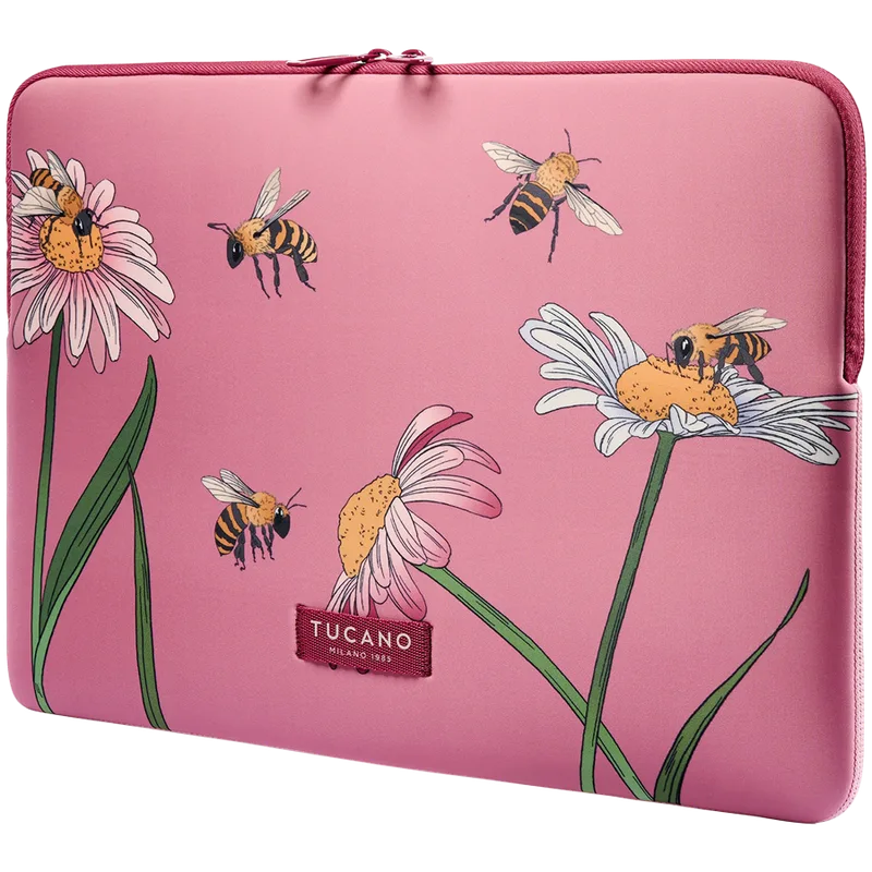 TUCANO SLEEVE SCHIZZO MacBook Air 15/ Laptop 13/ Laptop 14, BEES PINK
