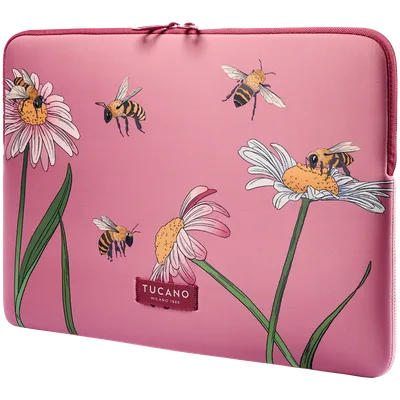 TUCANO SLEEVE SCHIZZO MacBook Air 15/ Laptop 13/ Laptop 14, BEES PINK