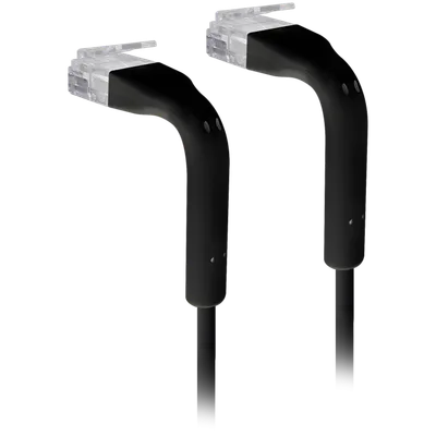 Ubiquiti U-Cable-Patch-3M-RJ45-BK cable with bendable boots RJ45, 3 mm outer diameter, Cable length: 0.1 to 8 m