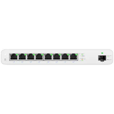 (8) GbE RJ45 ports with 27V passive PoE output Router