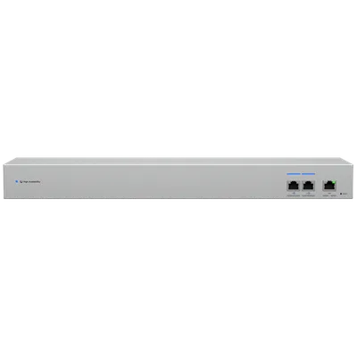 Ubiquiti WAN Switch USW-WAN-EU 10G SFP+ linking two Shadow Mode High Availability UniFi Gateways to a single ISP