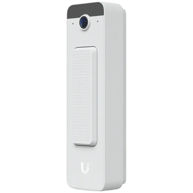 Ubiquiti Doorbell Lite - Compact PoE video doorbell with two-way audio and versatile mounting options, white.