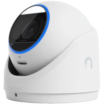 Ubiquiti UVC-G6-Pro-Turret-W All-weather tamper-resistant 4K PoE+ camera with a Multi-TOPS AI engine, 2.36x optical zoom, and a large 1/1.2" CMOS sensor for exceptional low-light clarity and long-range IR night vision