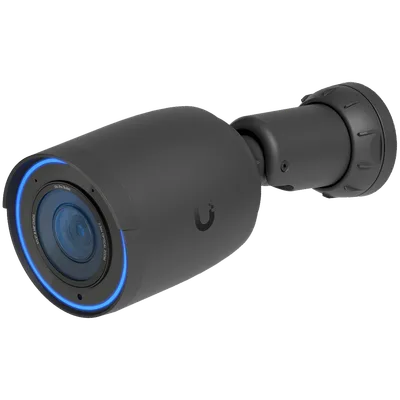 UBIQUITI UVC-G6-Pro-Bullet-B All-weather 4K PoE+ camera with a Multi-TOPS AI engine, 2.36x optical zoom, and a large 1/1.2" CMOS sensor for exceptional low-light clarity and long-range IR night vision
