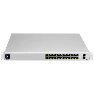 Switch|UBIQUITI|USW-Pro-24-PoE|Type L3|Desktop/pedestal|Rack|24x10Base-T / 100Base-TX / 1000Base-T|2xSFP+|PoE ports 24|PoE+ ports 16|400 Watts|USW-PRO-24-POE