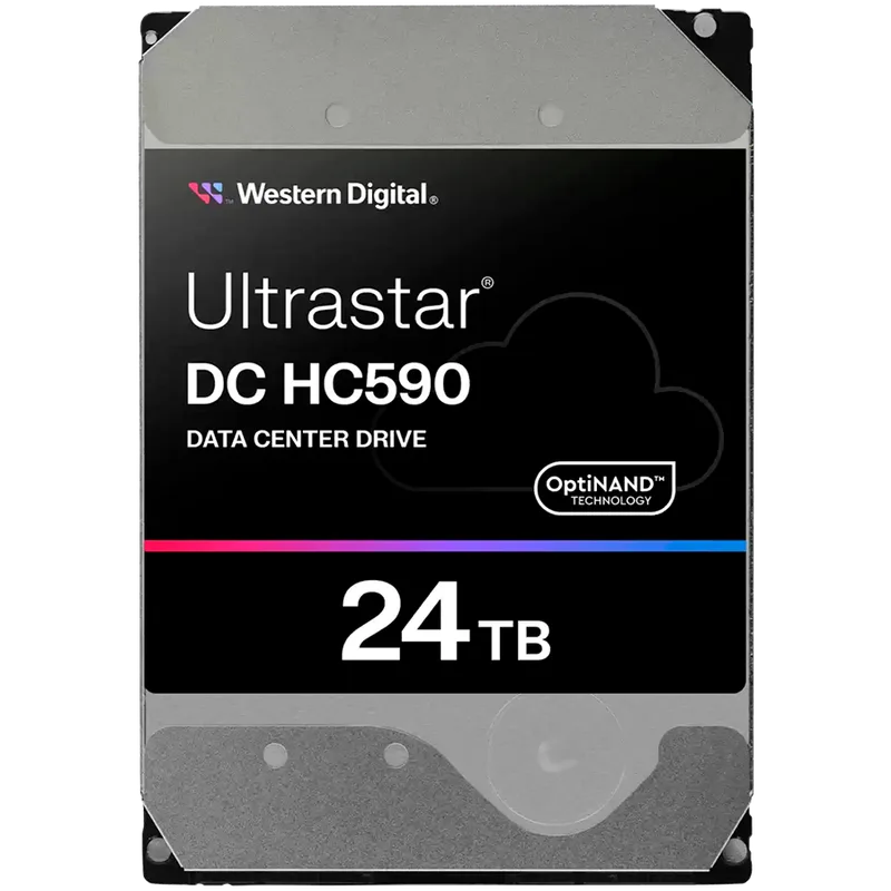 HDD Server WD/HGST ULTRASTAR DC HC590 (3.5’’, 24TB, 512MB, 7200RPM, SATA 6Gb/s, 512E SE NP3) SKU: 0F65684