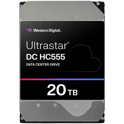 HDD Server WD/HGST ULTRASTAR DC HC555 (3.5’’, 20TB, 512MB, 7200RPM, SATA 6Gb/s, 512E SE NP3) SKU: 0B48724