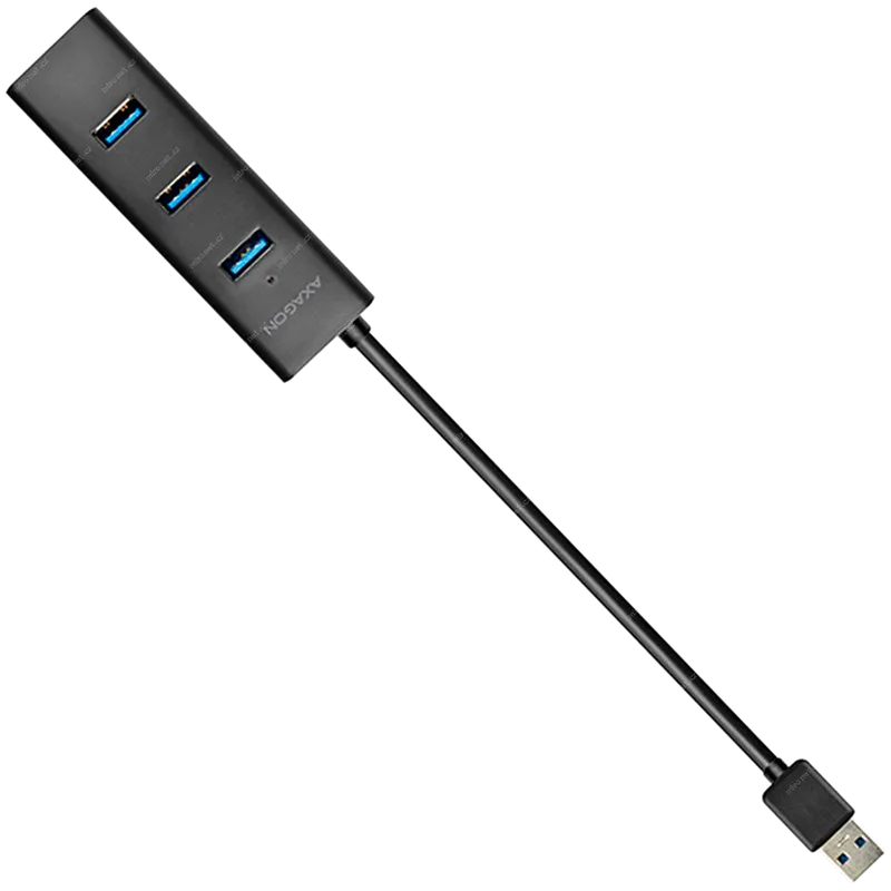 AXAGON HUE-S2B 4x USB3.0 Charging Hub, MicroUSB Charging Connector