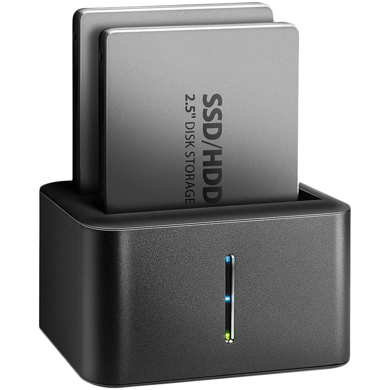 AXAGON ADSA-D25 USB 3.2 Gen 1 - 2x SATA 6G 2.5'' SSD/HDD CLONE DUAL MINI dock