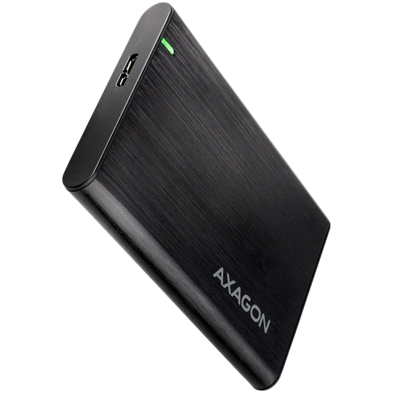 AXAGON EE25-A6M USB3.0 - SATA 6G 2.5'' External SCREWLESS ALU RAW box BLACK