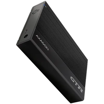 AXAGON EE35-GTR USB-C 3.2 Gen 1 - SATA 6G, 3.5'' External RIBBED box BLACK