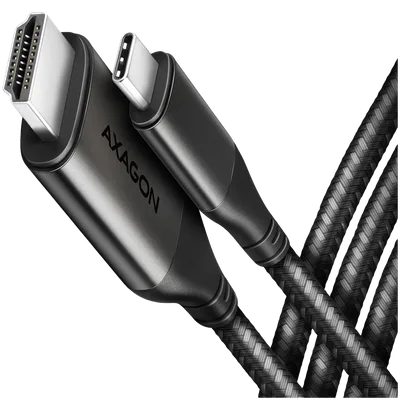 AXAGON RVC-HI2MC USB-C -> HDMI 2.0 adapter 4K/60Hz Aluminum, 1,8m cable
