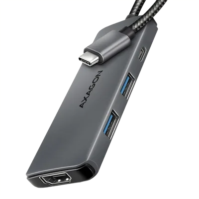 I/O HUB USB-C 5IN1 8K/0.15M HMC-5H8K AXAGON