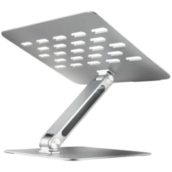 STND-LQ ALUMINUM HQ stand for 10'' - 16'' laptops, adjustable height & angle