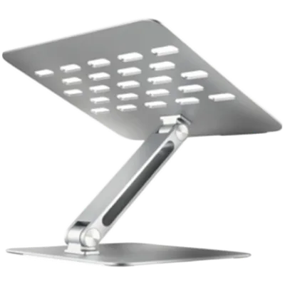 STND-LQ ALUMINUM HQ stand for 10'' - 16'' laptops, adjustable height & angle