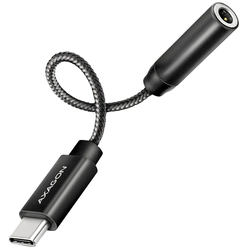 AXAGON ADA-HC USB-C - 3.5mm (F) connector, Hi-Res DAC, Audio Adapter 32bit 384kHz