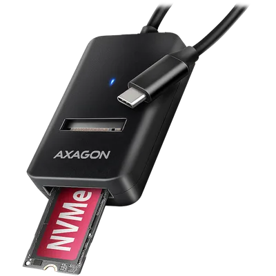 AXAGON ADM2-CM USB-C 3.2 Gen2 - 1x NVMe/SATA SDD Adapter