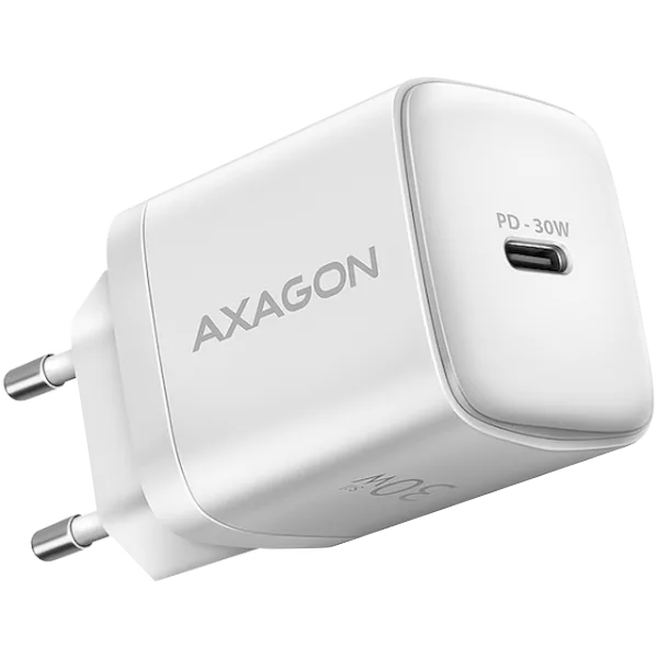 AXAGON ACU-PD30W wall charger 1x QC3.0/AFC/FCP/PD type-C, 30W, white