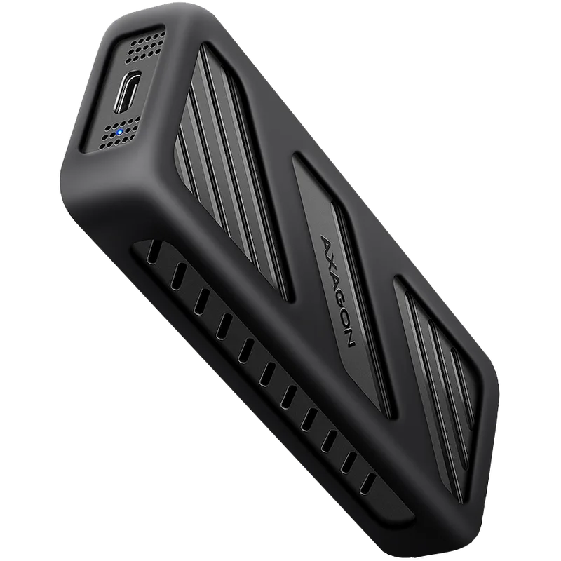 AXAGON EEM2-20G USB-C 3.2 Gen 2x2 20Gbps - M.2 NVMe SSD ARMORED 30-80mm ALU box