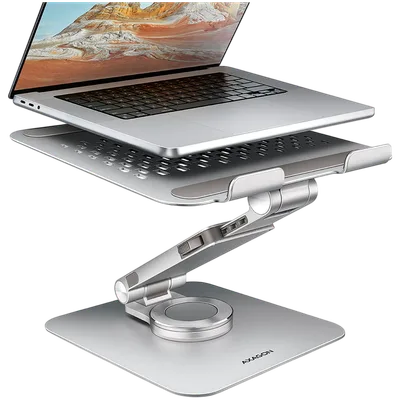 AXAGON STND-LR ALU HQ ROTATING massive stand for 10''-16'' laptops, many adjustable angles