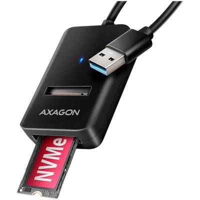 AXAGON ADM2-AM USB-A 3.2 Gen2 - 1x NVMe/SATA SDD Adapter