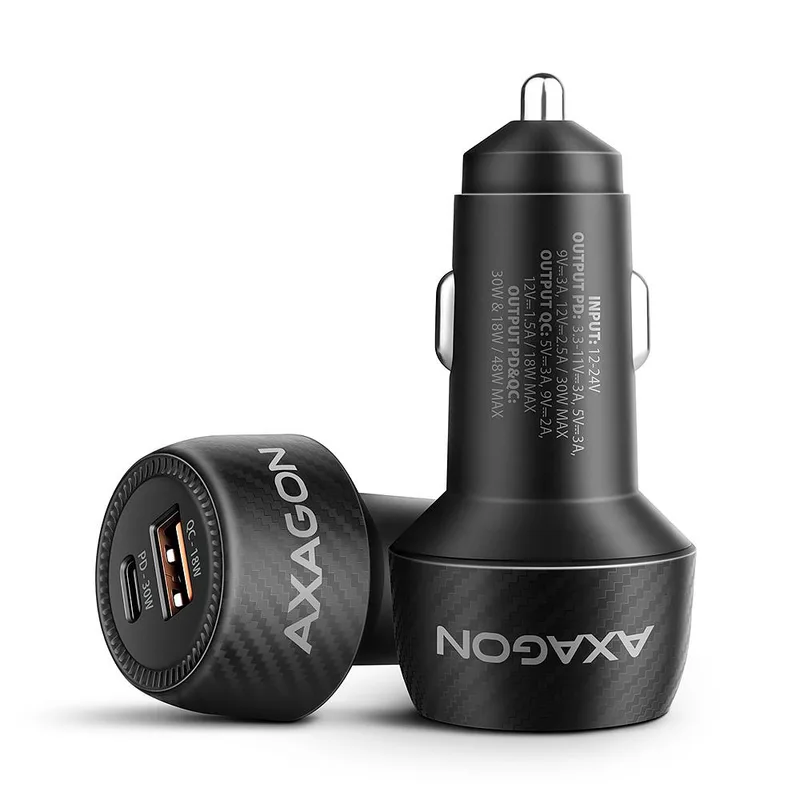 PWC-PQ48 PD3.0 & QC4+2xOUTPUTS car charger 48W