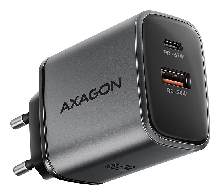 ACU-PQ67 PD3.0 & QC4+2xOUTPUTS wall charger 67W