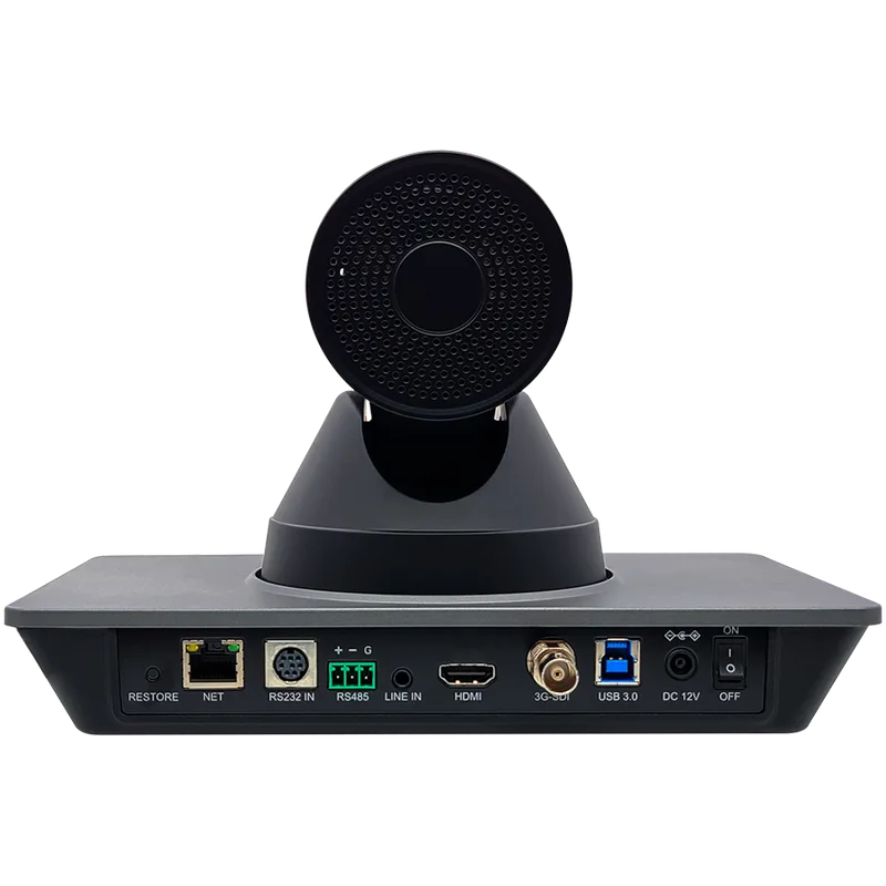 Prestigio Solutions Video Conferencing 4K PTZ Camera: 4K, 8.5MP, No mic, Connection via HDMI 2.0, USB 3.0 or RJ45